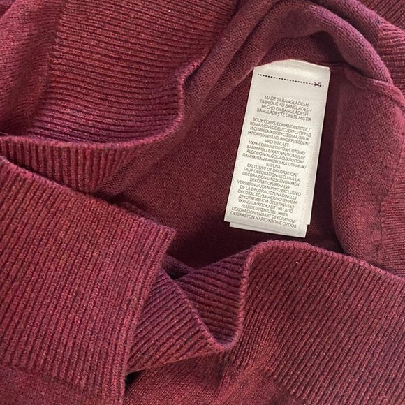 NWT Ralph Lauren Men's Merino Wool Crewneck Red Sweater Size S, M, L, XL - Picture 3 of 4